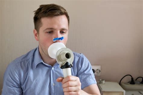 breathing test machine|how to improve spirometry test.